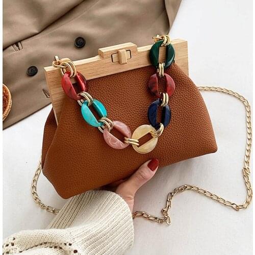 Handbags Branded Women Evening Clutches Vintage Small Hand Bag Trendy Shoulder Bag Female Purse Leather Crossbody Bags