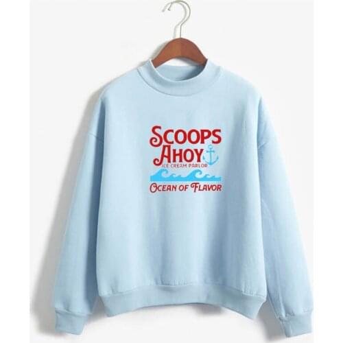 Stranger Things Sweatshirt tide brand winter Letter print Montauk Ulzzang Harajuku For women casual top couple Long sleeve Swe