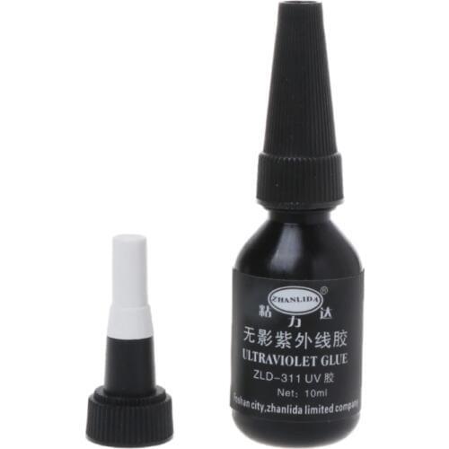 Ultraviolet Glue UV Light Adhesive Strong Bonding For Ceramic Glass Crystal