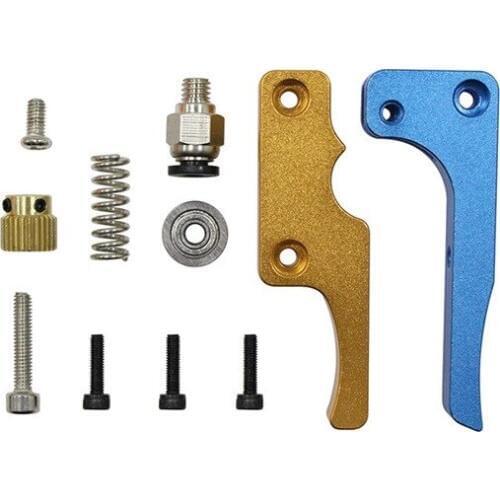 Universal Aluminum bowden extruder upgrade kit 1.75mm filament extruder For DIY Tevo,Prusa,Anet 3d Printers