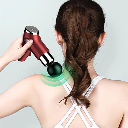 High Frequency Massage Gun Deep Muscle Massager Exercising Relaxation Slimming Shaping Pain Relief Fascia Gun