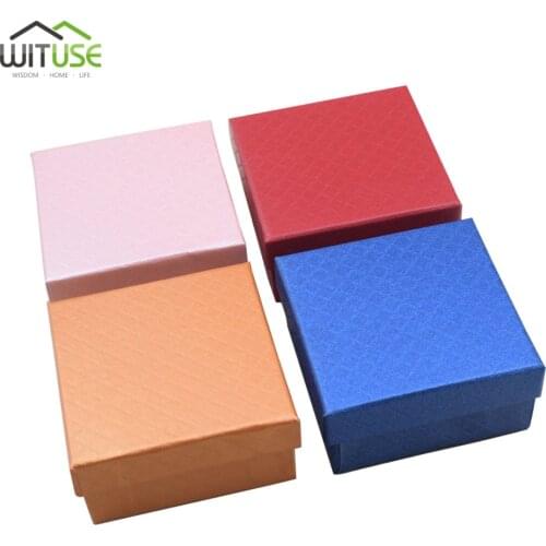 24pcs Packaging Necklace Jewelry Storage Party Cardboard Bracelet Earring Paper Earring Birthday packaging Wedding Gift Boxes