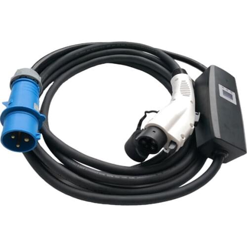 32A Evse J1772 Portable Ev Charger for Nissans Leaf/us Car Mobile Charging Stations/sae Type 1 Car Chargers Plug with Socket