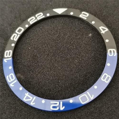 For SPR777 6309 GMT Watch 39MM Ceramic Bezel Insert Watch Chronograph Ring