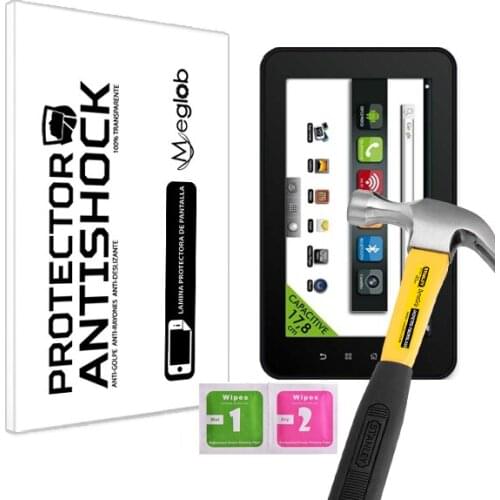 Screen protector Anti-Shock Anti-scratch Anti-Shatter compatible with Tablet Odys Space 7