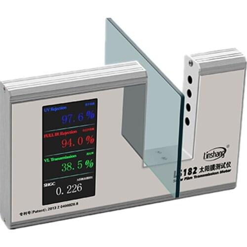 LS182 Solar Film Light Transmission Meter UV And IR Rejection Self-calibration Simultaneously