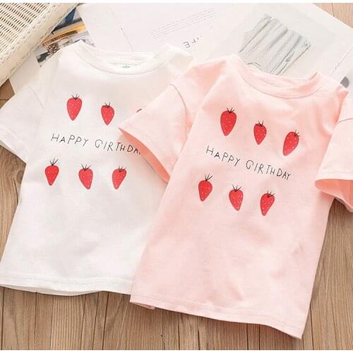 Kingguo Short Sleeve T-shirts For Girls
