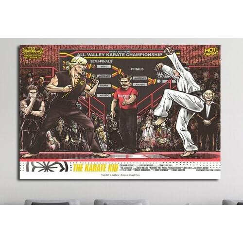 NJ021 The Karate Kid Movie Silk Posters and Prints wall art Art Poster Home Decor