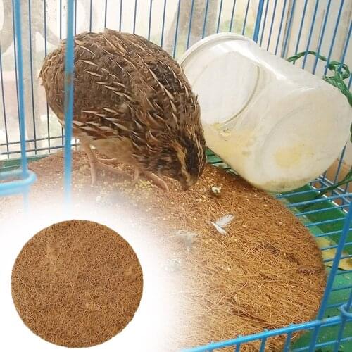 30cm/20cm Bird Nesting Pads Bird Mat Coconut Fiber Bedding Pigeon Pigeon Breeding Eggs Mat Bird Basin Bird Egg Mats 1pcs