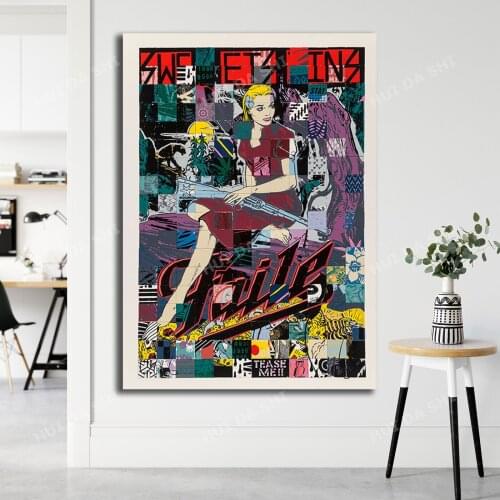 Sweet Sins Brooklyn , Contemporary Art Print, Pop Art Print, Faile Art Poster, Abstract Wall Art, Graffiti Art Print