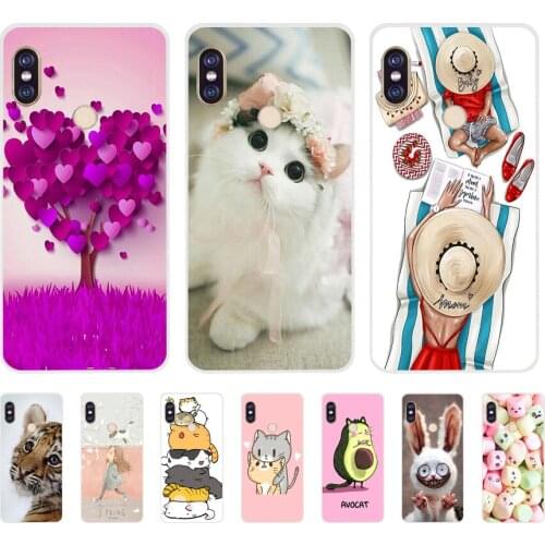 Soft Case For Silicone Back Cover For Cute Phone Cases Cover Bumper for Xiaomi Redmi 5A 5Plus 7A Note 5 Pro 5A Pro Note 7 Case