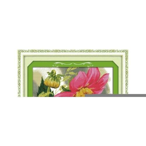 Hard-working bee cross stitch kit 14ct 11ct count print canvas stitching embroidery DIY handmade needlework