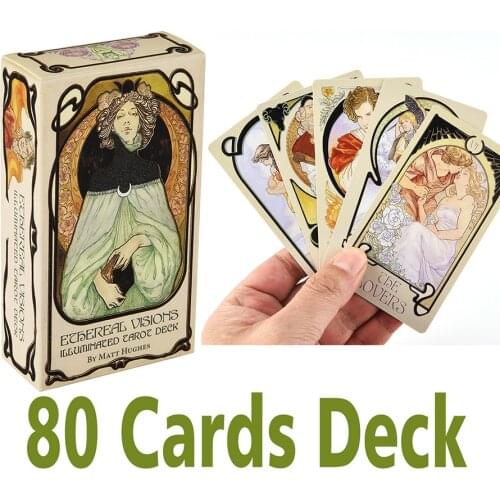 Tarot Board Game Toys Oracle Rider Waite Divination Prophet Prophecy Card Poker Gift Prediction Oracle Altar Cloth