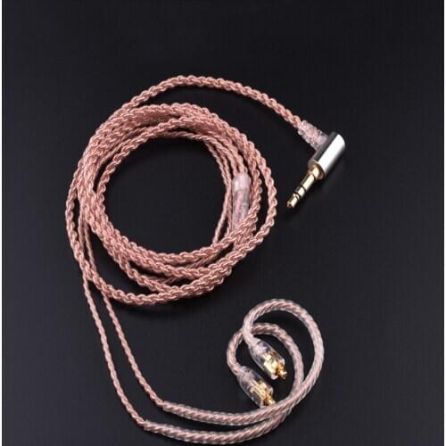 Upgrade HIFI MMCX Cable for Shure SE215 SE535 SE846 SE425 Earphone Headphone Copper Cables with Ear Hook for Android IOS