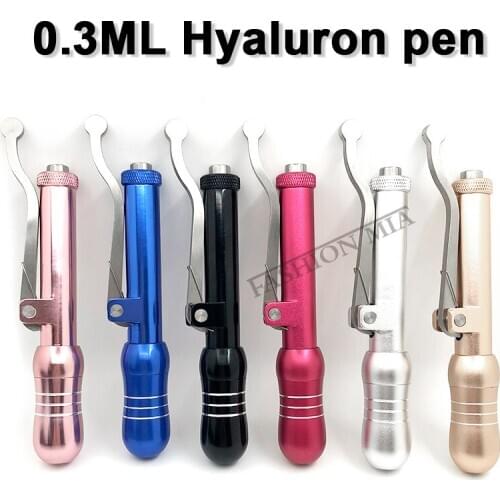 0.3ml Hyaluronique acid Pen Painless Lip Filler Injection Atomizer Professional Anti Wrinkle meso Mesotherapy Gun lifting face