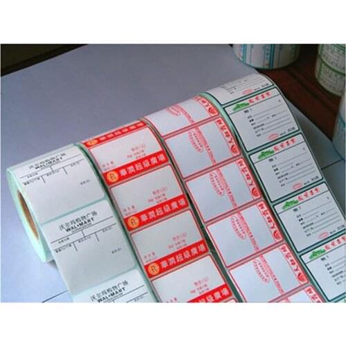 Customized PET electronic products label sticker