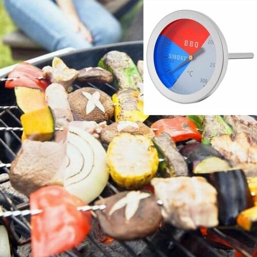 300 Degrees Celsius Thermometer BBQ Smoke Grill Oven Outdoor Temperature Camp Tool Gauge