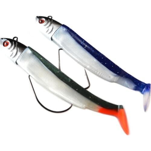 15g 30g Lead Jig Head Single Hook Soft Fishing Lure Wobber Bait Sinking Jigging Pike Sea Fishing Lures Set Swimbait Pesca