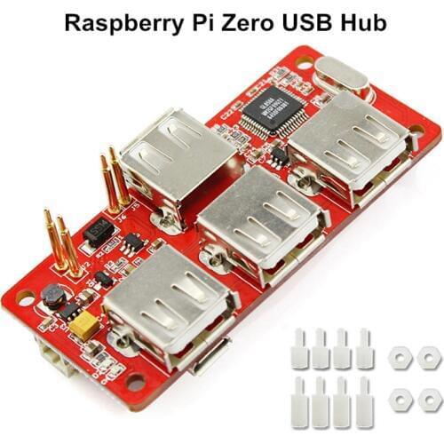 Raspberry Pi Zero USB Hub Powermanager for RPI Zero 4 USB Extension Interface Raspberrypi Hub DIY Kit