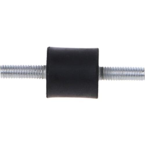 M5/M6/M8 Rubber Mount Double Male Thread Absorber Anti Vibration Silentblock Boat Car Bobbin Shock Absorber Tools