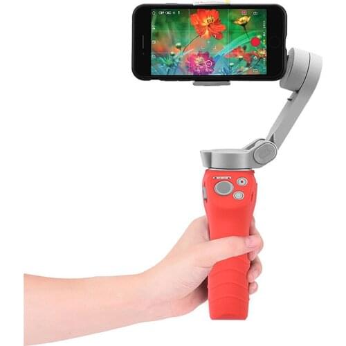 Silicone Protective Case Cover for Osmo Mobile 4 Handle Protective Case Dust-proof Sleeve for Osmo Mobile 4