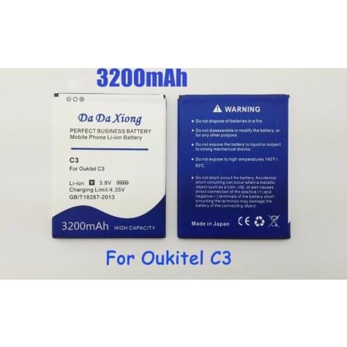 High Quality 3200mAh C3 Battery For Oukitel C3 Battery