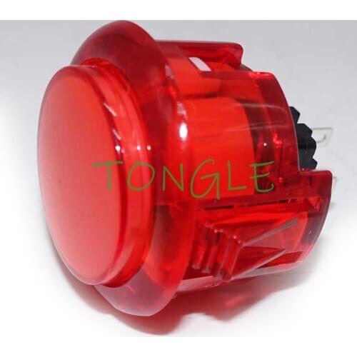 100 pcs Copy Sanwa OBSF-30 Push Button 30mm Arcade Crystal Switch Accessories For Game Cabinet DIY