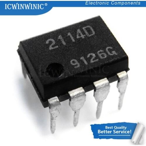 5PCS NJM2114D DIP-8 NJM2114 DIP 2114D DIP8