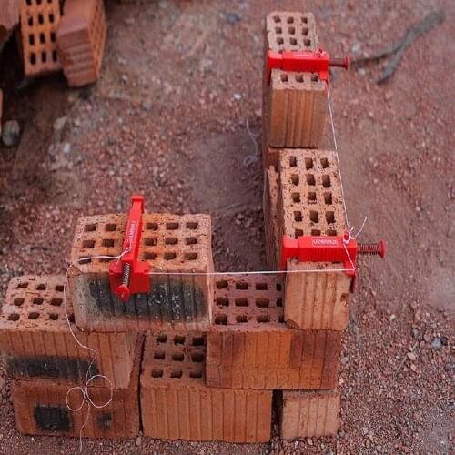 Wire and Drawer Bricklaying Tool Holder for Construction, Mud Hydraulic Construction Line Frame