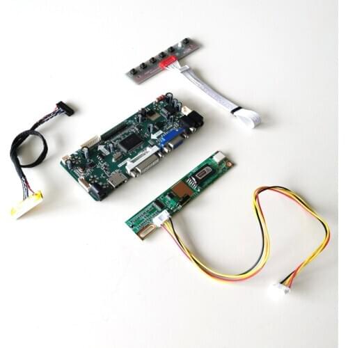 For LTN170WX-L01/L04/L05 M.NT68676 screen controller drive board 1440*900 17" DVI VGA LCD monitor panel LVDS 30Pin CCFL Kit