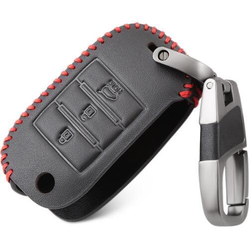 3 Buttons Remote Flip Key Cover Case Holder Protector For KIA Soul KX5 KX7 Rio Sportage QL Ceed Sorento Cerato KX CROSS K3 K4 K5