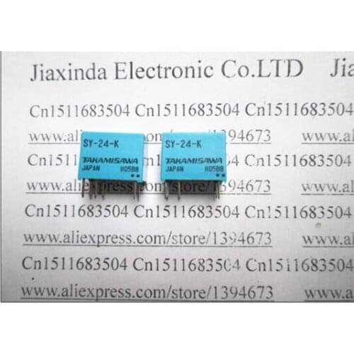 HOT NEW Telecommunications 24V relay SY-24-K SY-24W-K SY-24VDC-K SY24K 24VDC DC24V 24V 6PIN