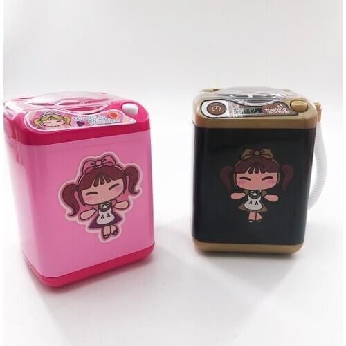 Makeup Brush False Eyelash Mini Washing Machine Makeup Sponge Washing Toys Mink Lash Eyelash Cleaner Makeup Tools Mini Machine