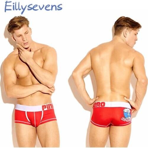Cartoon Printing Mens Underwear 2021 Fashion Cotton Underpants Mens Comfortable Sexy Shorts Male Panties Breathable Boxers
