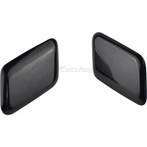 Pair of Car Front Bumper Headlight Washer Jet Nozzle Cover Caps Left Right For 2012 2013 2014 2015 Su zuki Grand Vitara