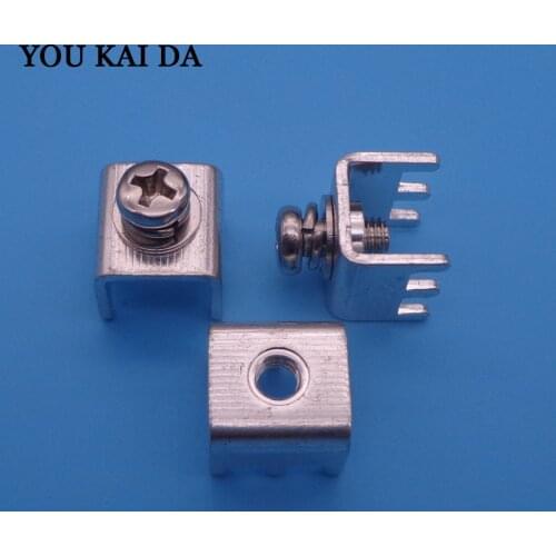 PCB 5 Solder Terminals / M5 high current terminal 120A Circuit Board Hardware PCB-5 M5 Connector 5PCS