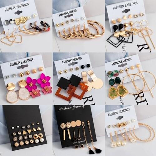 New Fashion Vintage Imitation Pearl Butterfly Earrings For Women Statement Stainless Steel Bohemia Earrings 2021 Trend Jewelry