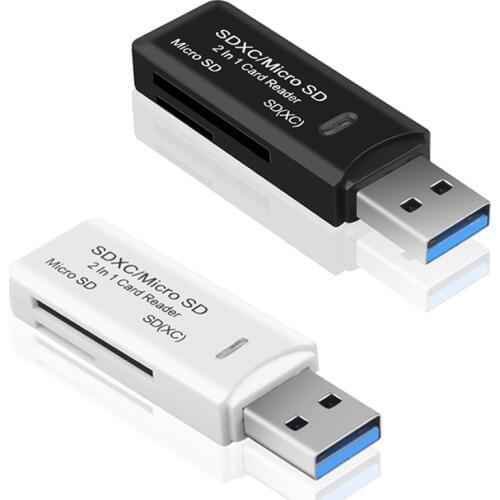 USB 3.0 Memory Card Reader OTG Type C Adapter Mini Card Reader Portable For Micro SD/TF Computer Laptop