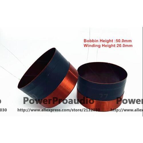 2 pcs High Quality 77mm woofer / loudspeaker / speaker voice coil