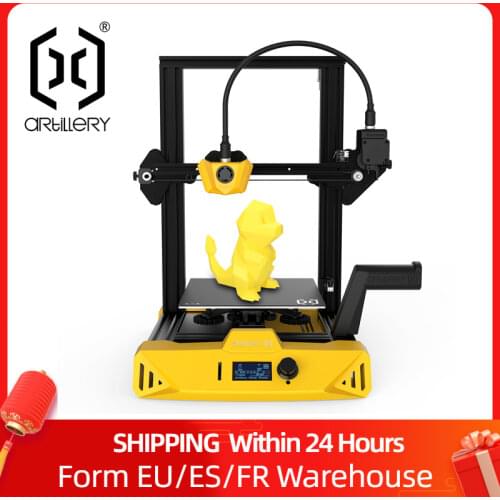 High Precision 3D Printer 95% Pre-Assembled 220x220x250mm Build Volume Silent Printing with Remote Drive Extruder Works
