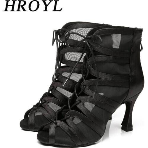 Women Professional Soft Sole Indoor Ballroom Tango Salsa Latin Dance Shoes High Heels 10cm 8cm 5cm Closed Toe Salsa Shoes