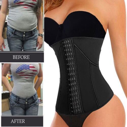 Women Waist Trainer Neoprene Belt Weight Loss Cincher Body Shaper Tummy Control Strap Slimming Sweat Fat Burning Girdle
