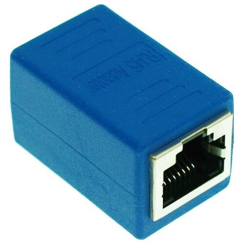 1Pc color connector RJ45 Female to Female Network Ethernet LAN Connector Adapter Coupler Extender