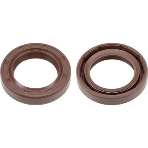 Uxcell Oil Seal 28mm Inner Dia 42mm OD 8mm Thick Fluorine Rubber Double Lip Seals 2Pcs