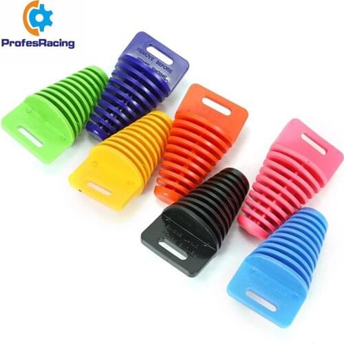 33-62mm Motorcycle Exhaust Pipe 4 Stroke Muffler Pipe Exhaust Silencer Wash Plug Motorbike Dirt Bike Wash Plug Pipe Protector