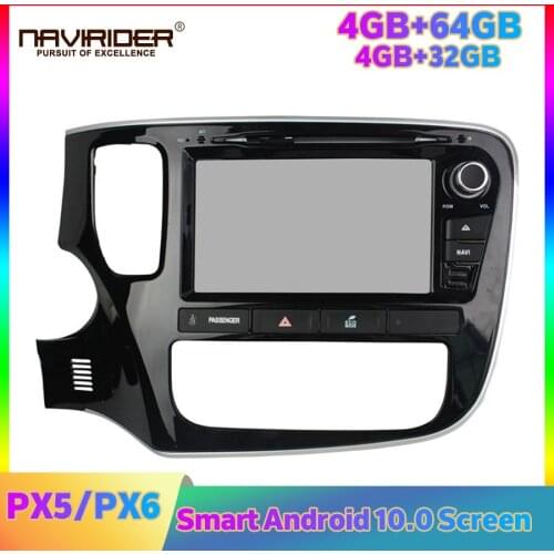 PX5 PX6 2din Car Radio Stereo Android Player For Mitsubishi Outlander 2015 Carplay Head Unit Auto Multimedia GPS Navigation