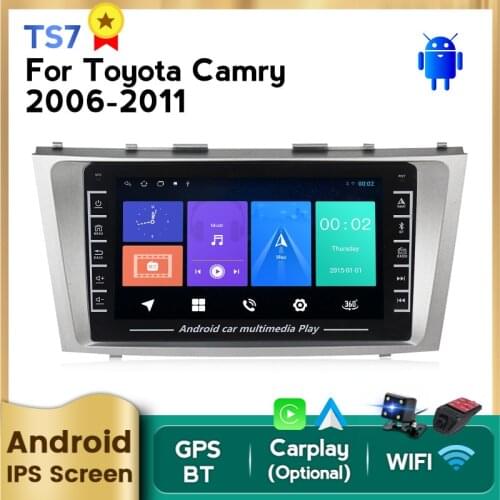 MEKEDE Car Android car radio for Toyota Camry 2006 2007 2008 2009 2010 2011 GPS Navigation Multimedia player DVR with camera