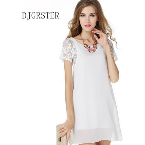 DJGRSTER Short Sleeve Dresses