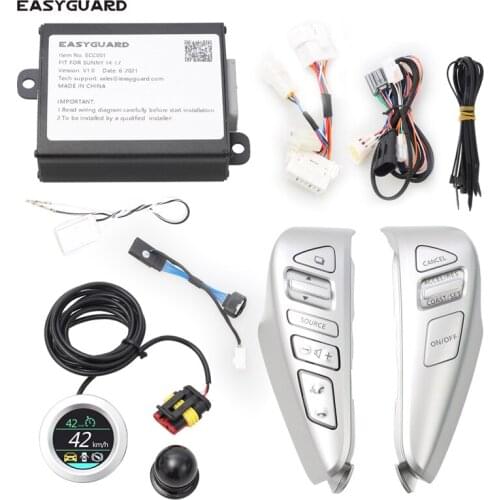 EASYGUARD speed limited unit fit For X-Trail Altima Teana Qashqai Car Speed Control Plug and play Cruise Control Switch Handle