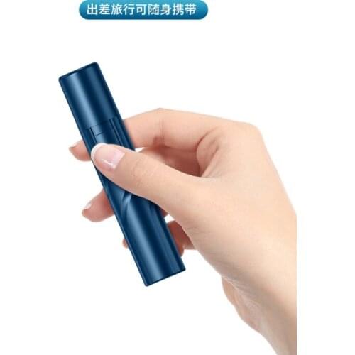 Electric mens and womens nostril cleaning rechargeable and shaving artifact compact scissors nose hair trimmer J05